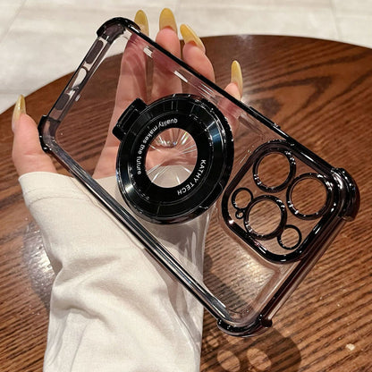 🔥Limited time 50% off🔥.Magnetic Lens Protective Phone Case with Stand