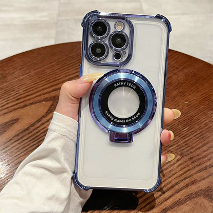 🔥Limited time 50% off🔥.Magnetic Lens Protective Phone Case with Stand