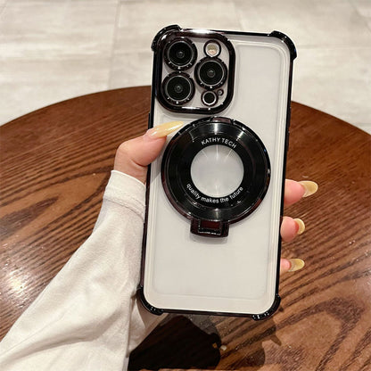 🔥Limited time 50% off🔥.Magnetic Lens Protective Phone Case with Stand