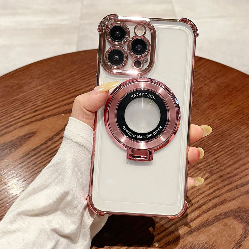 🔥Limited time 50% off🔥.Magnetic Lens Protective Phone Case with Stand