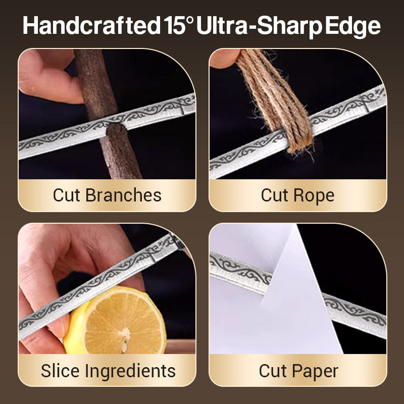 🔥Hot Sale🔥Multipurpose Outdoor Portable Fruit Knife with Sheath