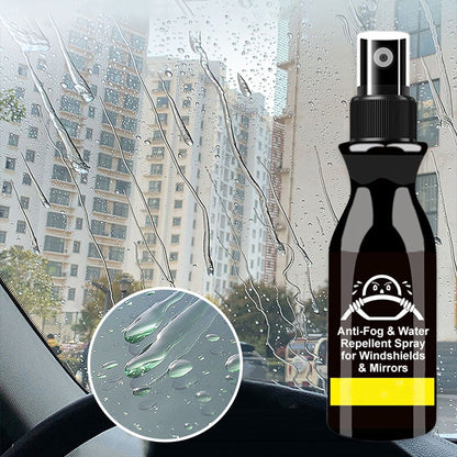 Anti-fog and waterproof, defrost spray, suitable for windshields and mirrors