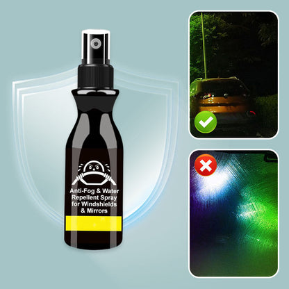 Anti-fog and waterproof, defrost spray, suitable for windshields and mirrors