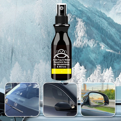 Anti-fog and waterproof, defrost spray, suitable for windshields and mirrors