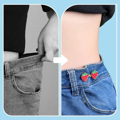 🎉Black Friday Series - Early Bird Price💖 5 Pairs Instant Waist Tightener Buttons without Sewing