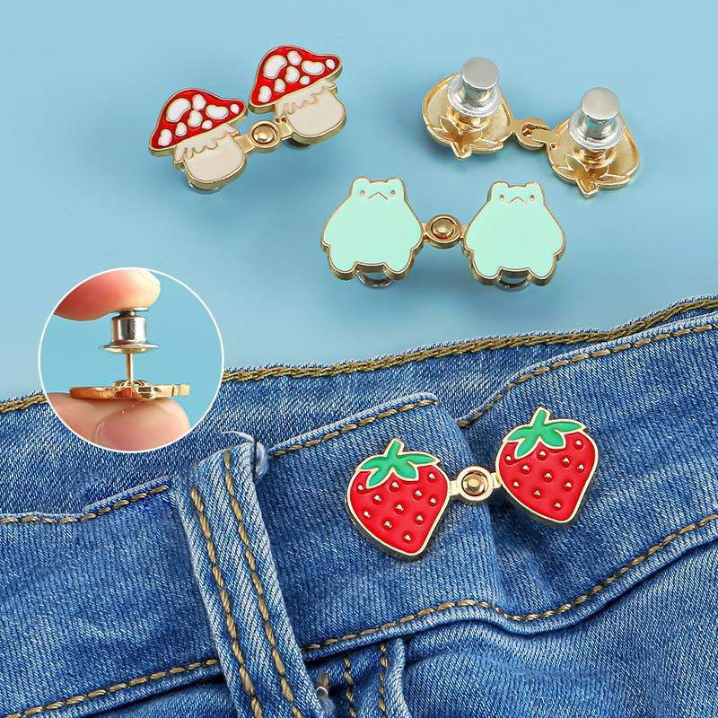 🎉Black Friday Series - Early Bird Price💖 5 Pairs Instant Waist Tightener Buttons without Sewing