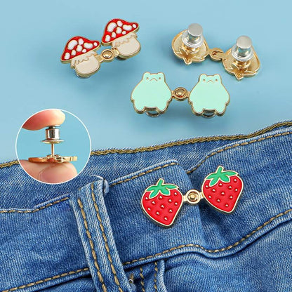 🎉Black Friday Series - Early Bird Price💖 5 Pairs Instant Waist Tightener Buttons without Sewing