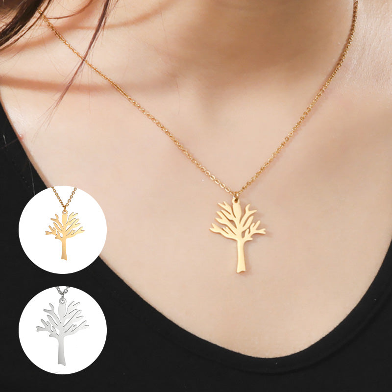 🌟Timeless Marks Collection🌙Tree of Life Cutout Necklace
