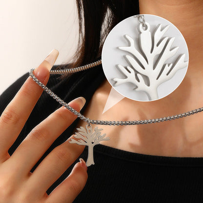 🌟Timeless Marks Collection🌙Tree of Life Cutout Necklace