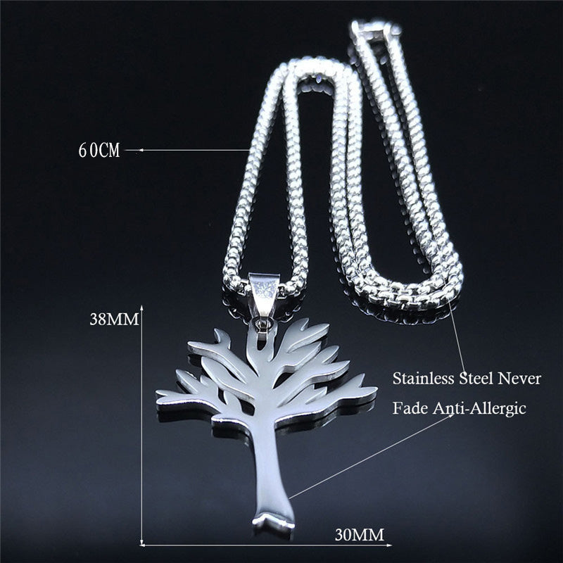 🌟Timeless Marks Collection🌙Tree of Life Cutout Necklace