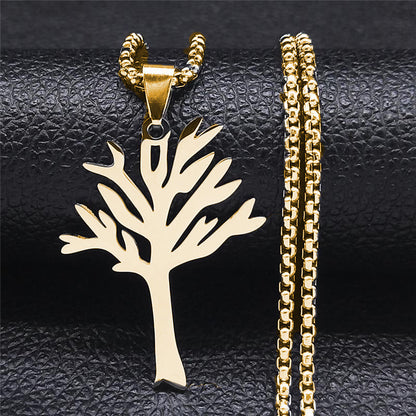 🌟Timeless Marks Collection🌙Tree of Life Cutout Necklace