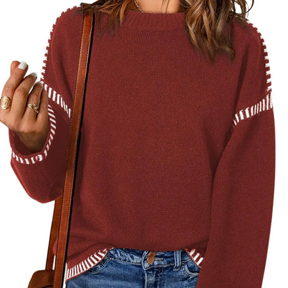 🎉Black Friday Series - Early Bird Price💖Women's Casual Knit Pullover Sweater