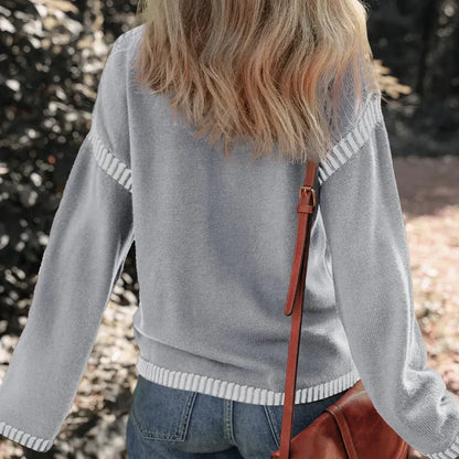 🎉Black Friday Series - Early Bird Price💖Women's Casual Knit Pullover Sweater