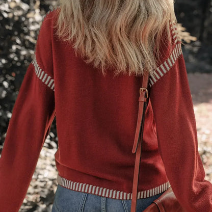 🎉Black Friday Series - Early Bird Price💖Women's Casual Knit Pullover Sweater