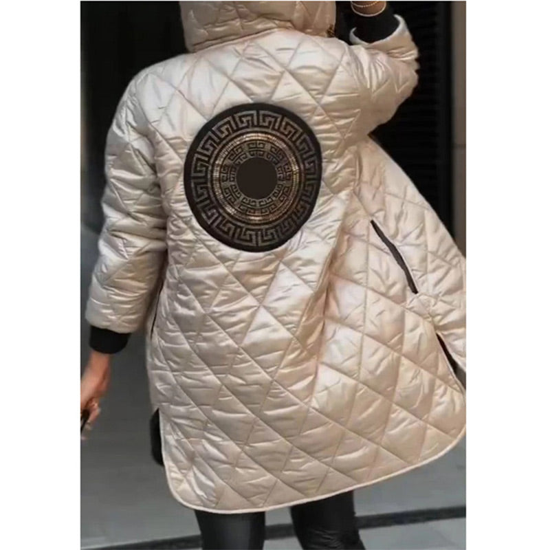☃️Warm Winter Series-𝑵𝒐.2 💖Winter Hooded Zipper Warm Padded Jacket for Women