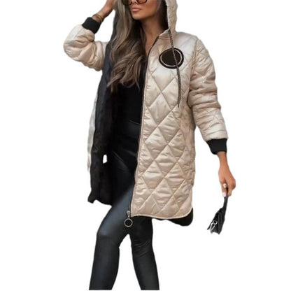 ☃️Warm Winter Series-𝑵𝒐.2 💖Winter Hooded Zipper Warm Padded Jacket for Women