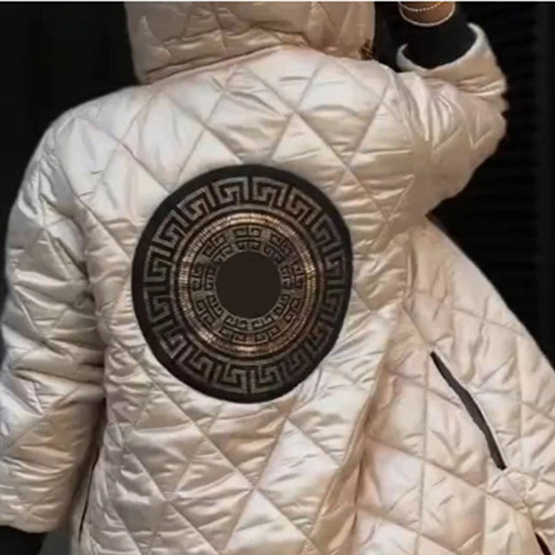 ☃️Warm Winter Series-𝑵𝒐.2 💖Winter Hooded Zipper Warm Padded Jacket for Women