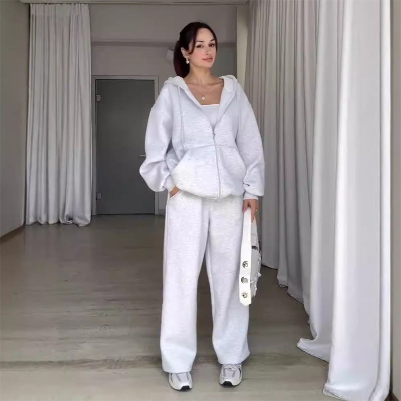 🎉Black Friday Series❤️ForCozy Women's Lounge Set - Soft & Stylish Sweatsuit