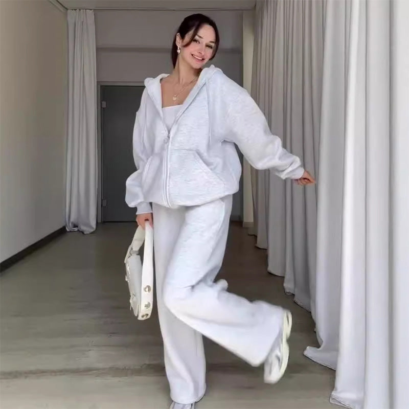 🎉Black Friday Series❤️ForCozy Women's Lounge Set - Soft & Stylish Sweatsuit
