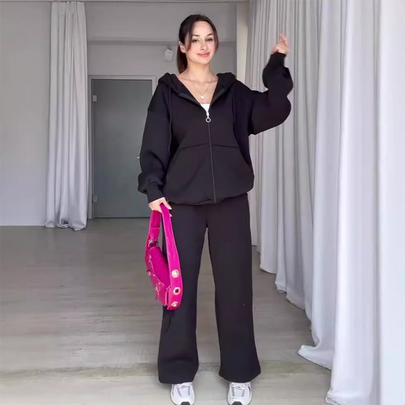 🎉Black Friday Series❤️ForCozy Women's Lounge Set - Soft & Stylish Sweatsuit