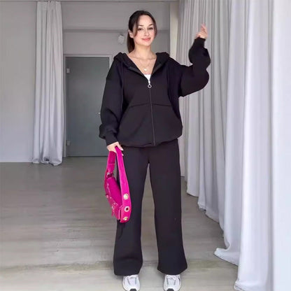 🎉Black Friday Series❤️ForCozy Women's Lounge Set - Soft & Stylish Sweatsuit