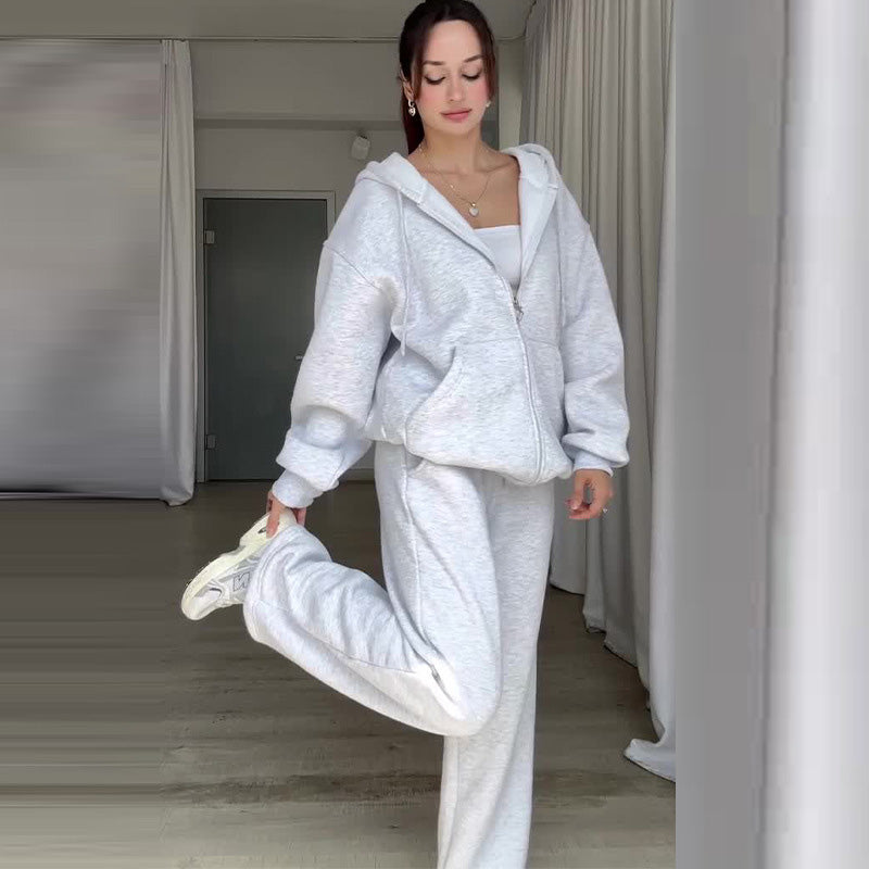 🎉Black Friday Series❤️ForCozy Women's Lounge Set - Soft & Stylish Sweatsuit
