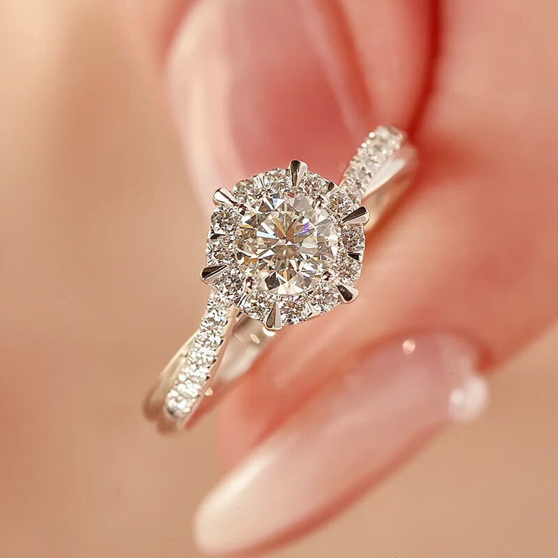 🔥💕Moissanite from the Stars Ring-👩Mother & Daughter👧