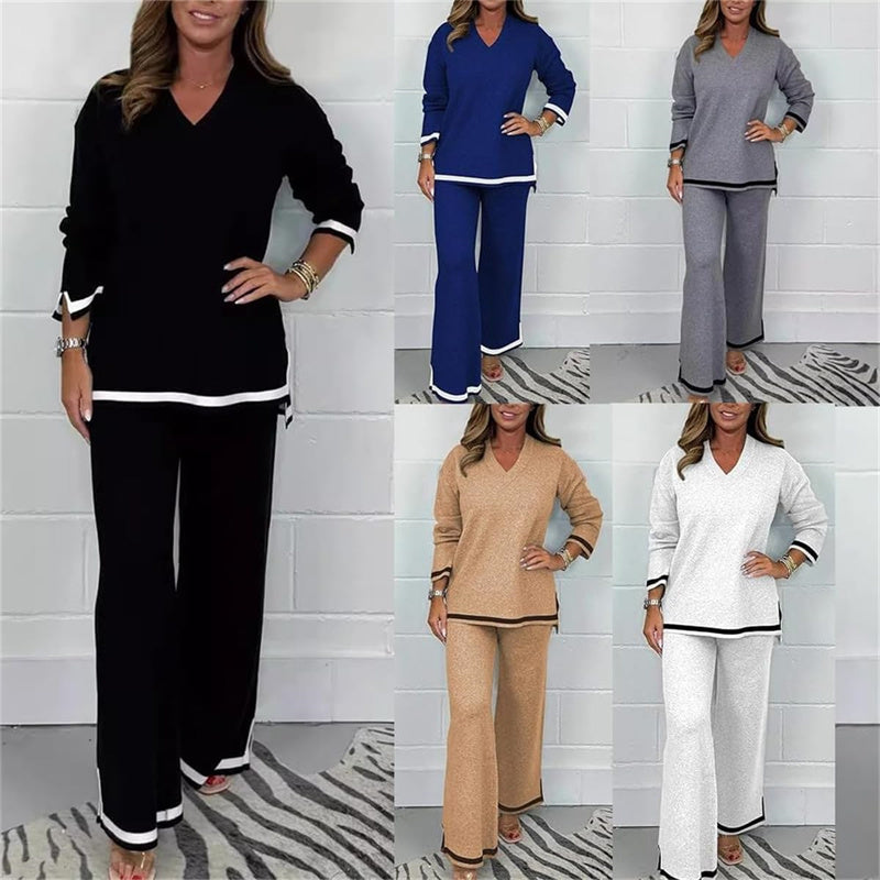 🎅Christmas Pre-sale(FREE SHIPPING)🎁Women's 2 Piece Knit Lounge Set
