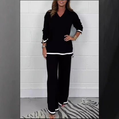 🎅Christmas Pre-sale(FREE SHIPPING)🎁Women's 2 Piece Knit Lounge Set