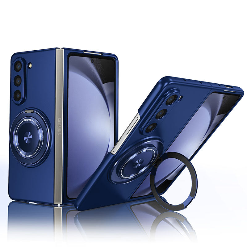 Suitable for Galaxy Z Fold Magnetic Rotating Bracket Mobile Phone Case