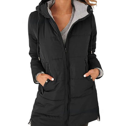 🔥Solid Color Hooded Slim Fit Jacket