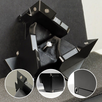 Aluminum Alloy 3d Printed Kinetic Ring Box💍💍