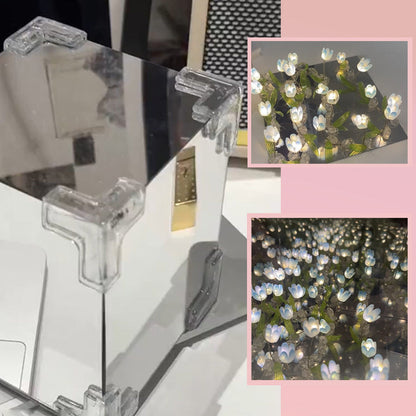 🎅Christmas Specials🎁Magic Cube DIY Tulip Mirror Light(Block Shape)