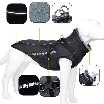🎁Early Christmas sale 80% off🔥🎄Waterproof Warm Vest Jacket for Dog