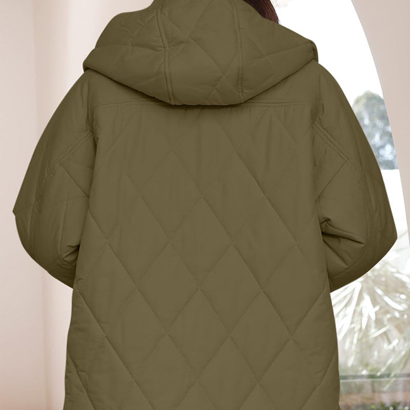 🔆🔆Women's Winter Trendy Lightweight Hooded Quilted Jacket