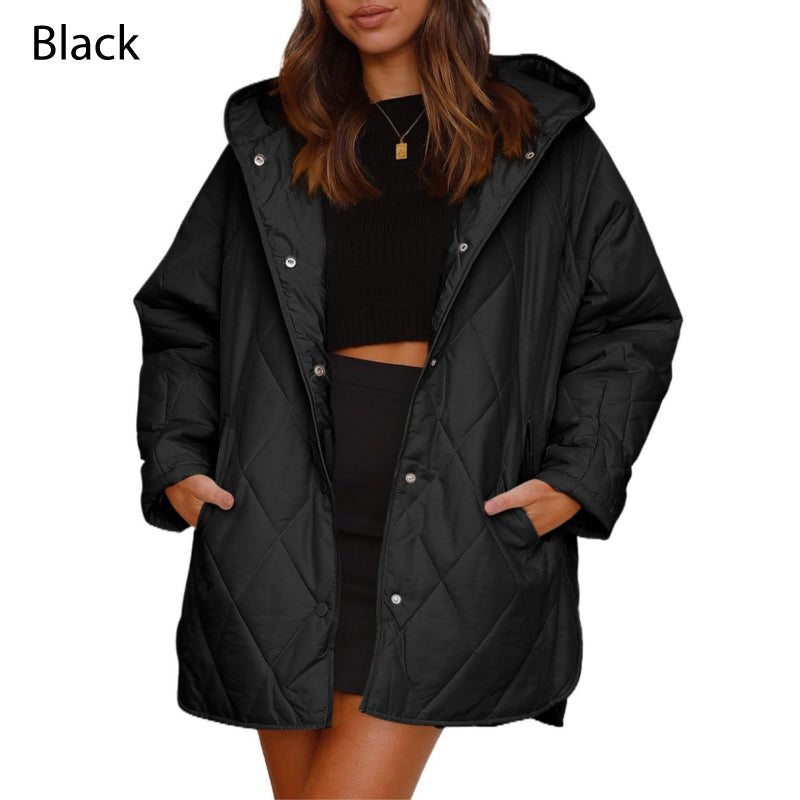 🔆🔆Women's Winter Trendy Lightweight Hooded Quilted Jacket