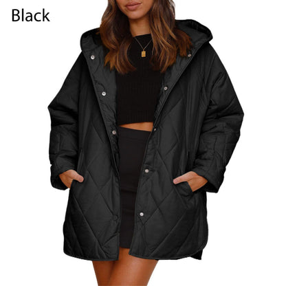 🔆🔆Women's Winter Trendy Lightweight Hooded Quilted Jacket