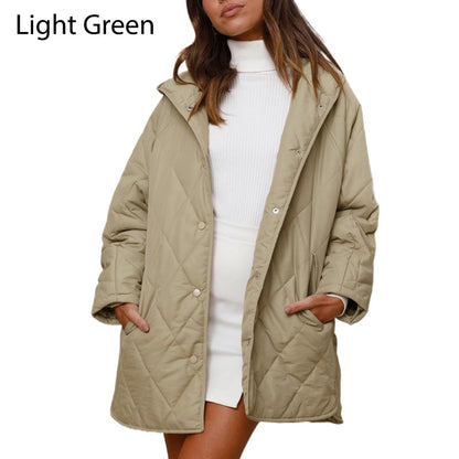 🔆🔆Women's Winter Trendy Lightweight Hooded Quilted Jacket