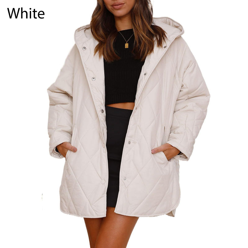 🔆🔆Women's Winter Trendy Lightweight Hooded Quilted Jacket