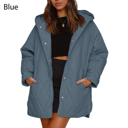 🔆🔆Women's Winter Trendy Lightweight Hooded Quilted Jacket