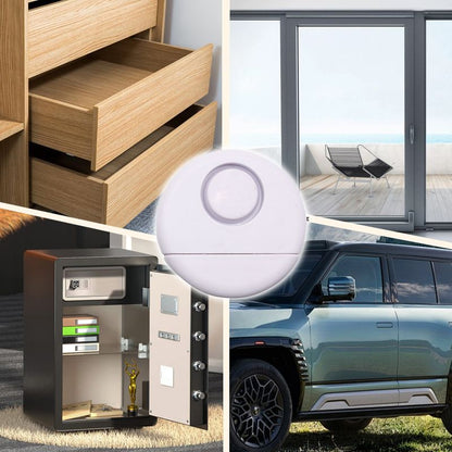 Door and Window Vibration Alarm with Earthquake Sensing