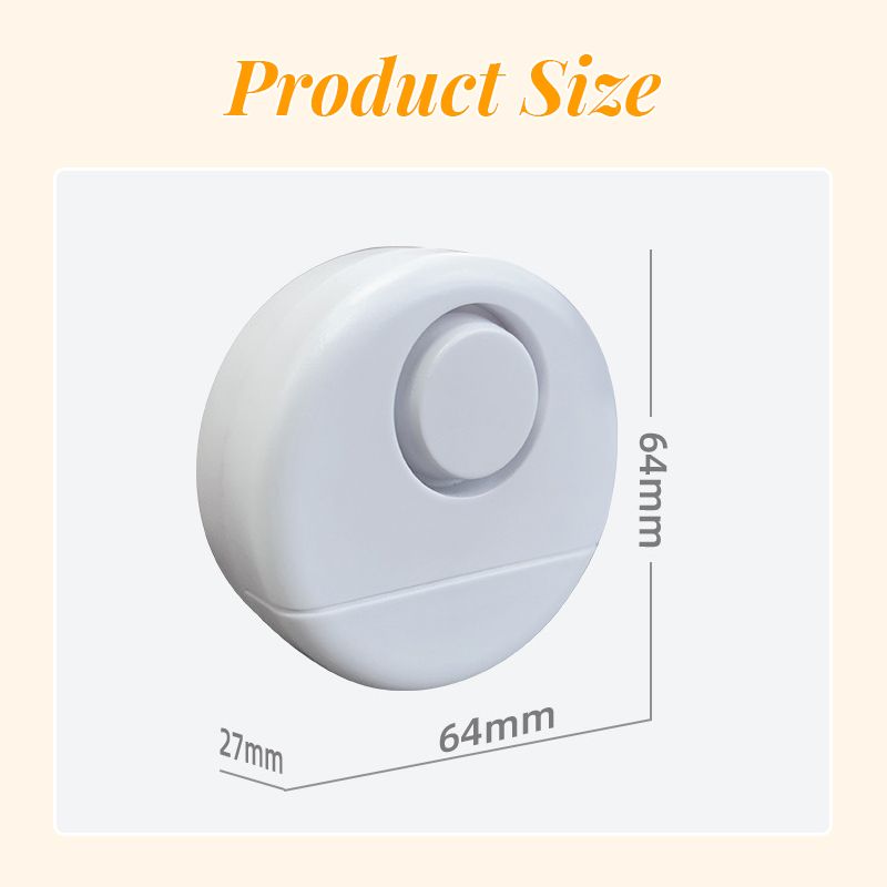 Door and Window Vibration Alarm with Earthquake Sensing