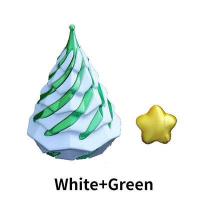 🎉3D Printed Christmas Tree Spiral Cone Fidget Toy