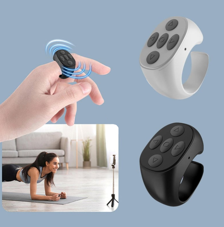 🤖2025 Hot Sale🤖Fingertip Wireless Bluetooth Remote Control