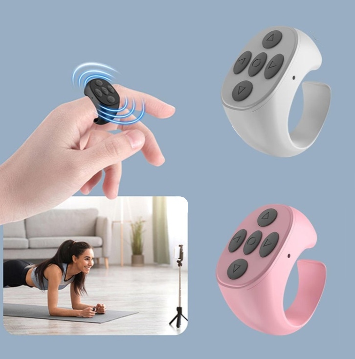 🤖2025 Hot Sale🤖Fingertip Wireless Bluetooth Remote Control
