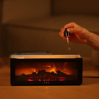 🔥🎁Fireplace Flame Diffuser Humidifier with Remote🔥