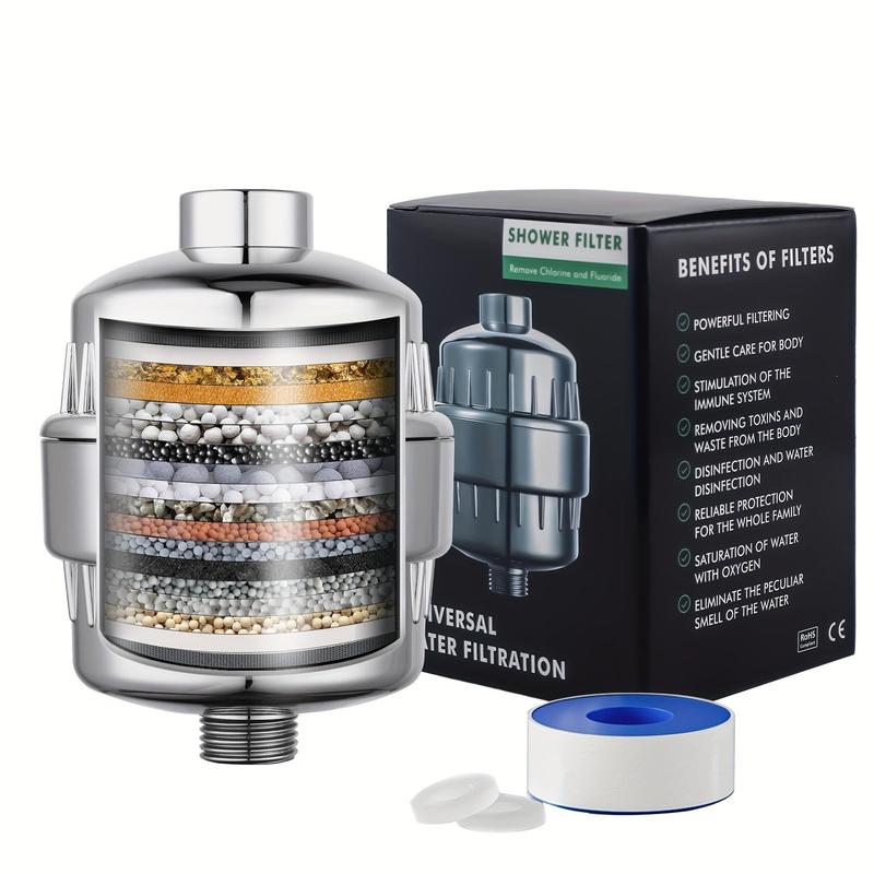 Universal Shower Head Filter for Removing Harmful Substances