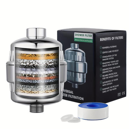 Universal Shower Head Filter for Removing Harmful Substances