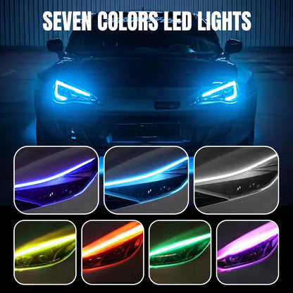 2 Pcs/Flexible Car LED with 🔥 Remote Control (70% Off ✔)