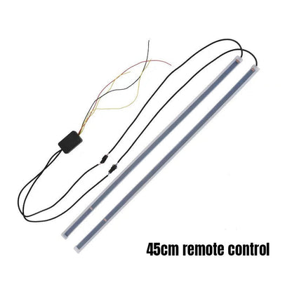 2 Pcs/Flexible Car LED with 🔥 Remote Control (70% Off ✔)